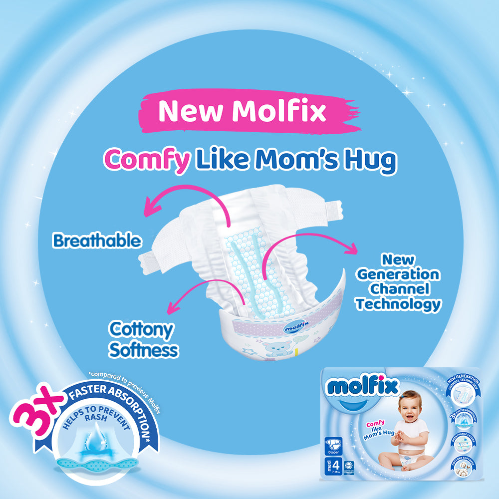 Molfix CC UV Maxi 72pcs Mega Pk