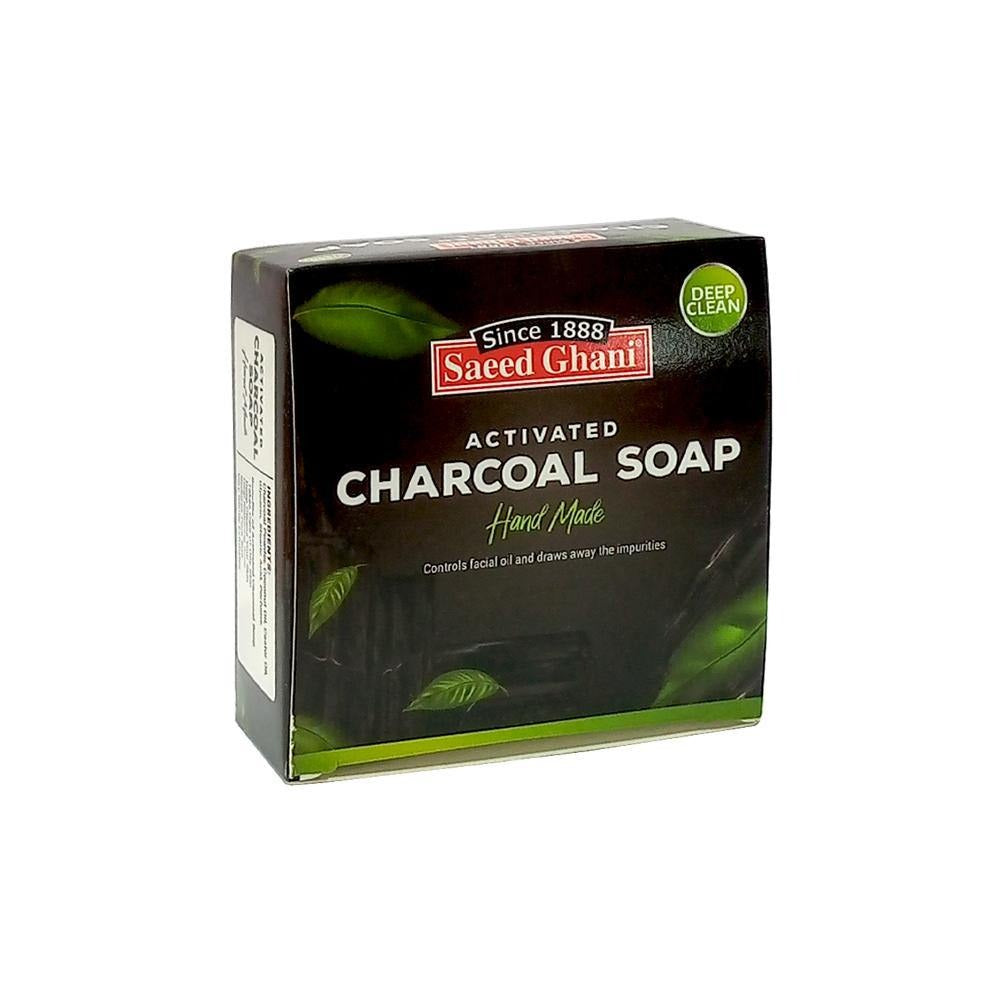 Saeed Ghani Charcoal Deep Cleansing Handmade Soap 100gm