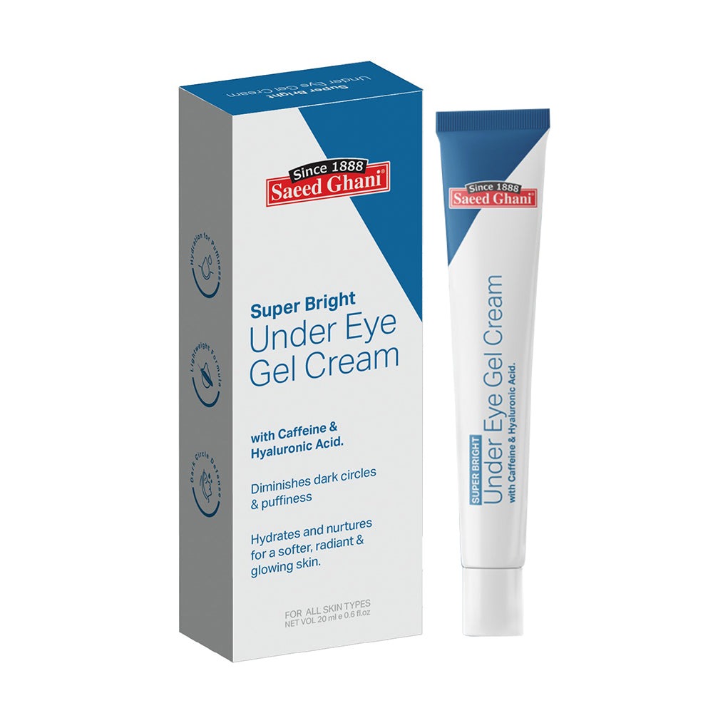 Saeed Ghani Super Bright Under Eye Gel Cream (20ml)
