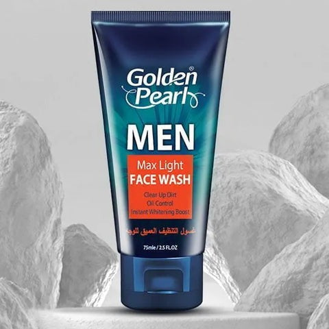 Golden Pearl Max Light Men Face Wash