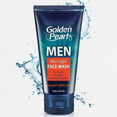 Golden Pearl Max Light Men Face Wash