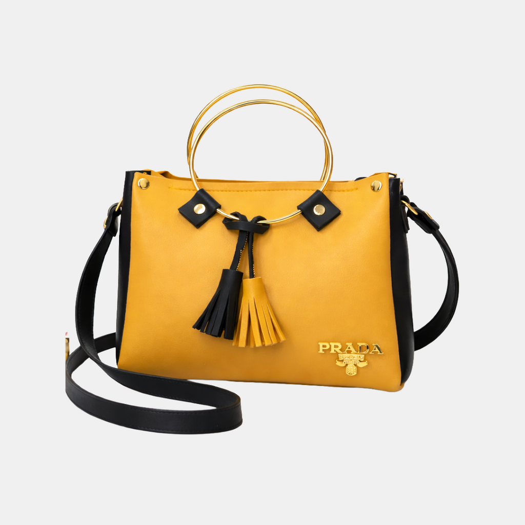 Round Handle – Yellow+Black