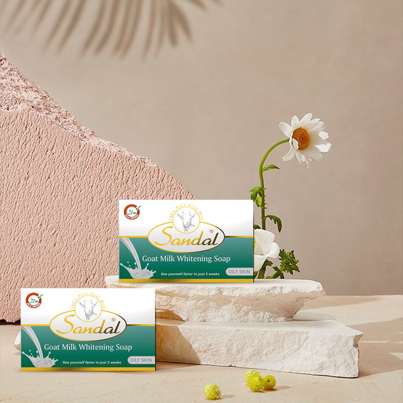 Sandal Goat Milk Soap (Pack of 3) - 110g