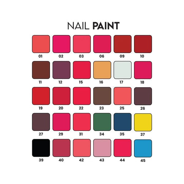 Sheaffer Ever Glow Nail Paint – Vibrant, Long-Lasting Nails in Every Shade