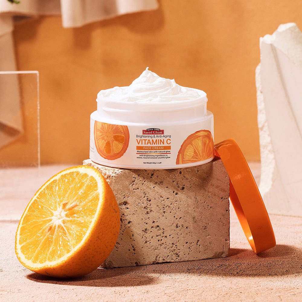 Saeed Ghani Vitamin C Brightening & Anti Aging Face Cream (60gm)