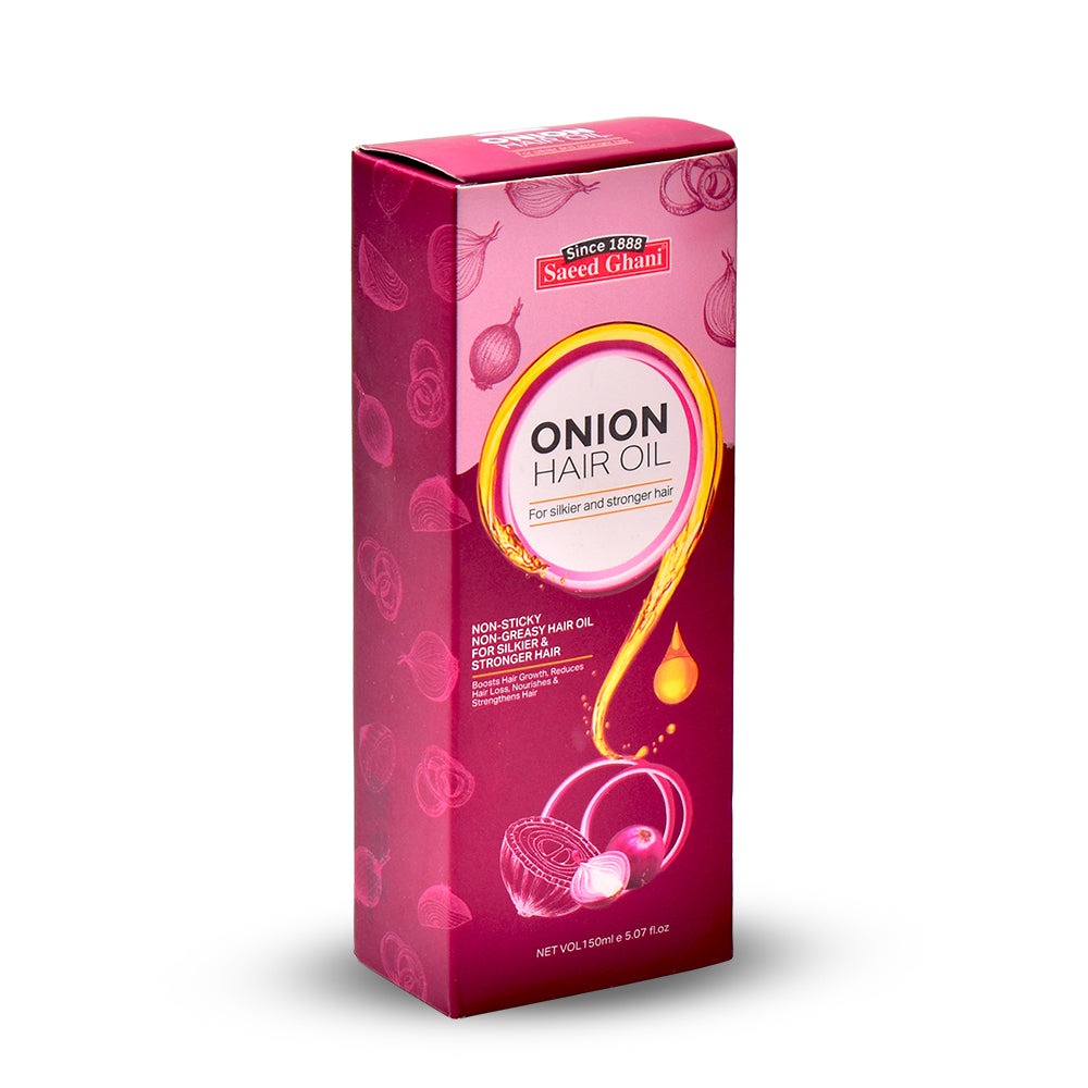 Saeed Ghani Onion Hair Growth Oil (140ml)