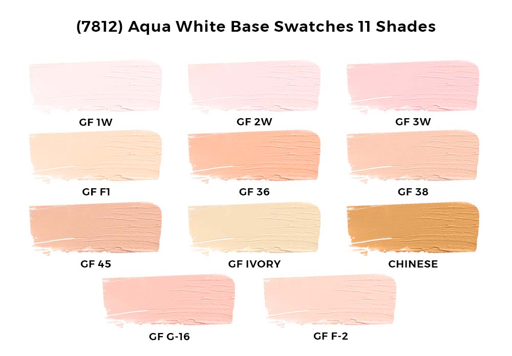 Glamorous Face Aqua White Base– Long-Lasting & Waterproof Foundation