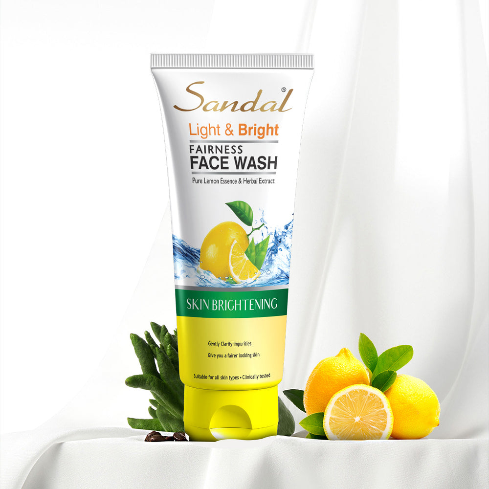 Sandal Light & Bright Cleansing Lemon Face Wash