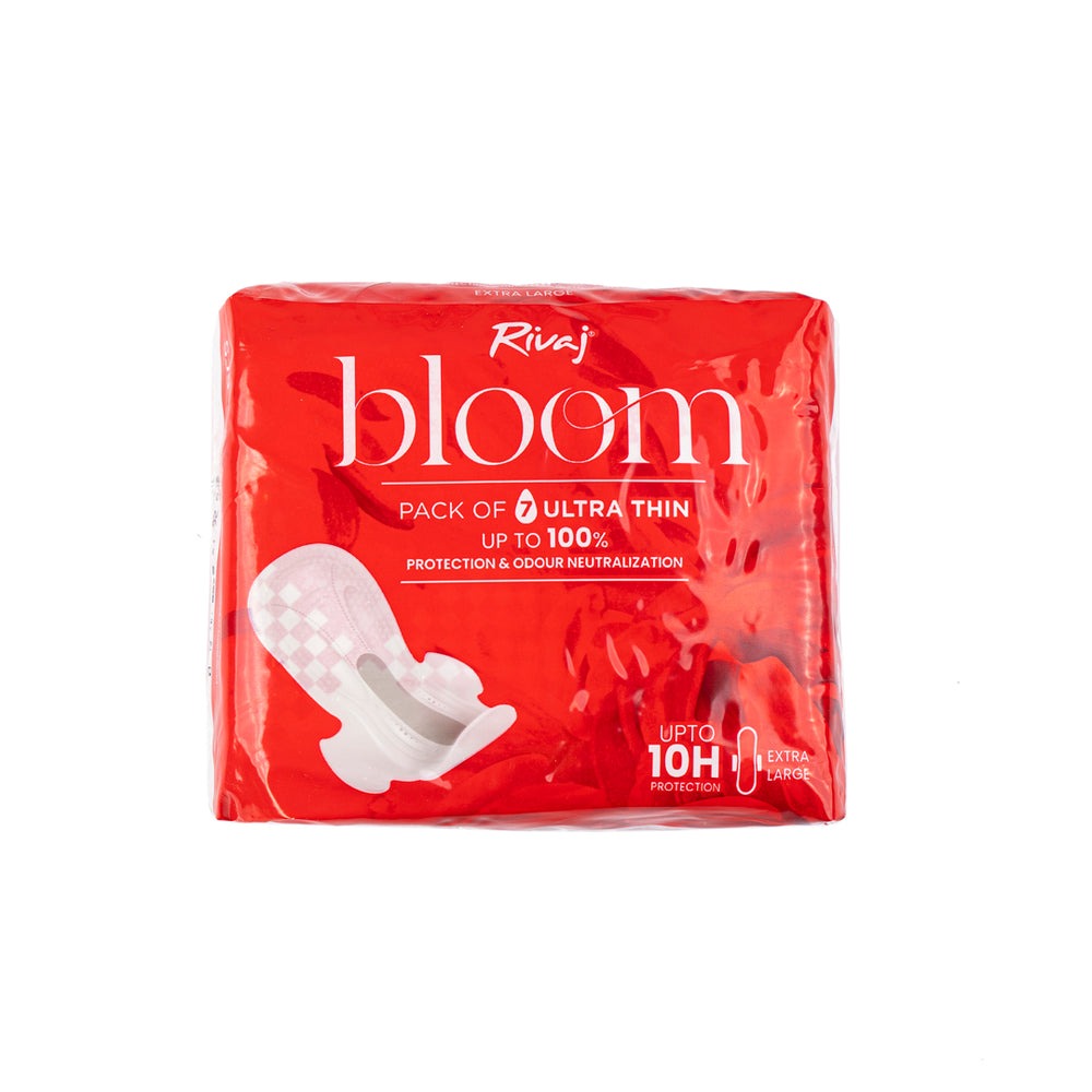Rivaj Ultra Thin Bloom Sanitary Pads - Extra Large