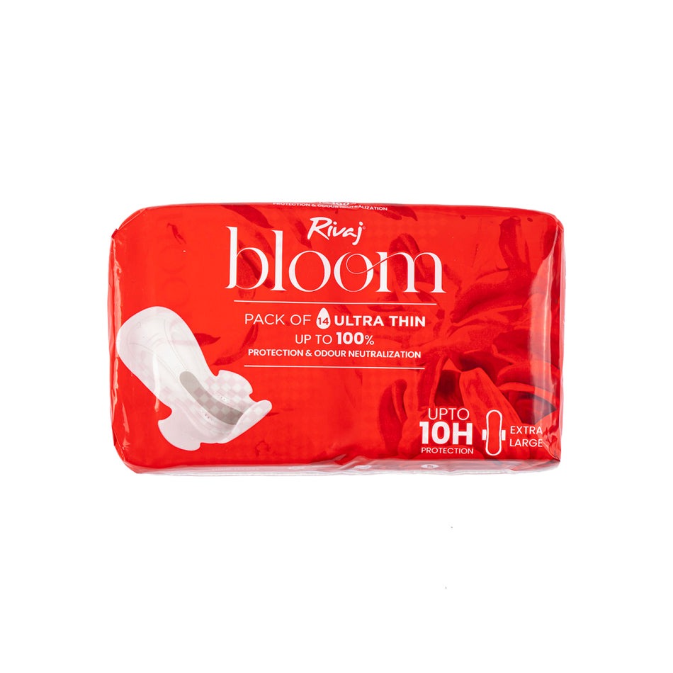 Rivaj Ultra Thin Bloom Sanitary Pads - Extra Large